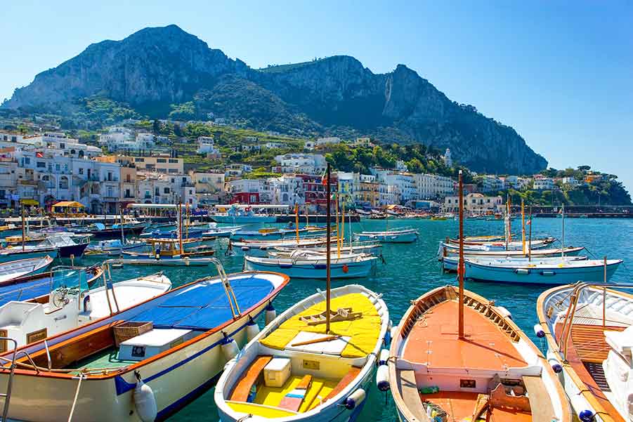 Capri private jet charter
