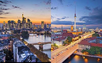 Frankfurt and Berlin Charter Flights private jet charter