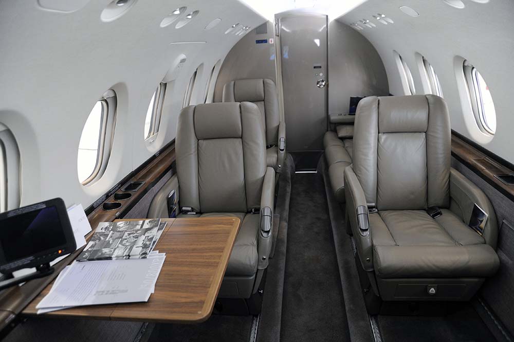 Hawker 750 Interior