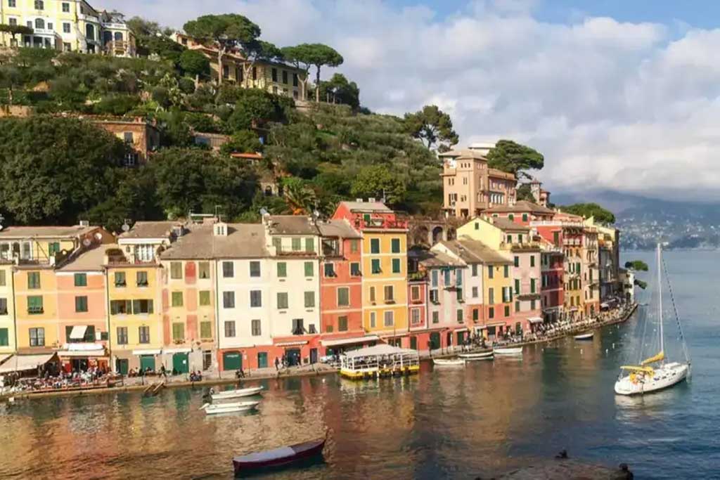 Portofino private jet charter