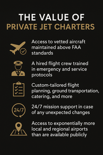 The Value of Private Jet Charters