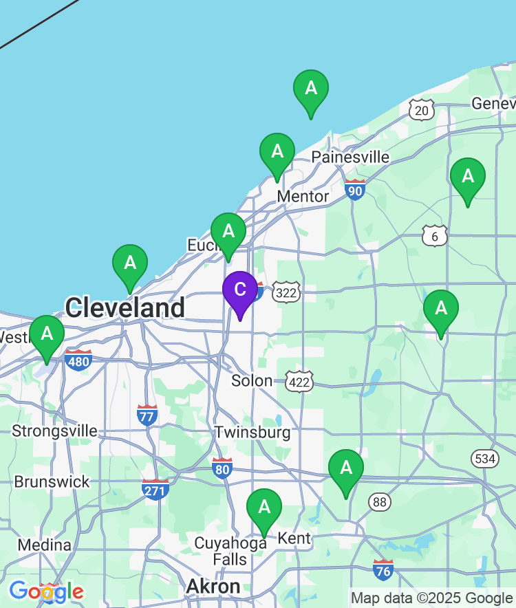 Pepper Pike Available Airport Options