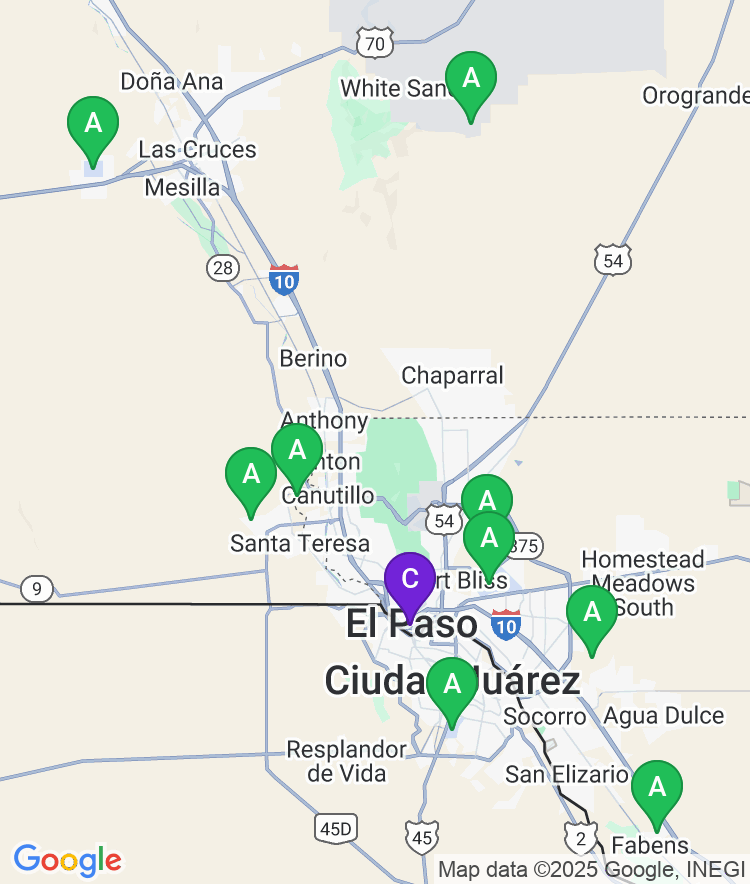 El Paso Available Airport Options