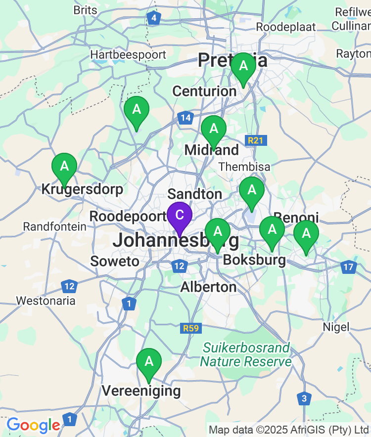 Johannesburg Available Airport Options