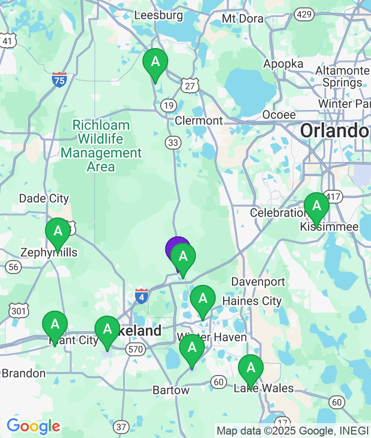 Polk City Available Airport Options