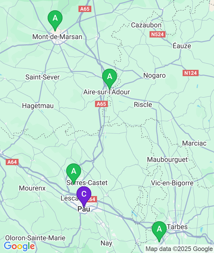 Pau Available Airport Options