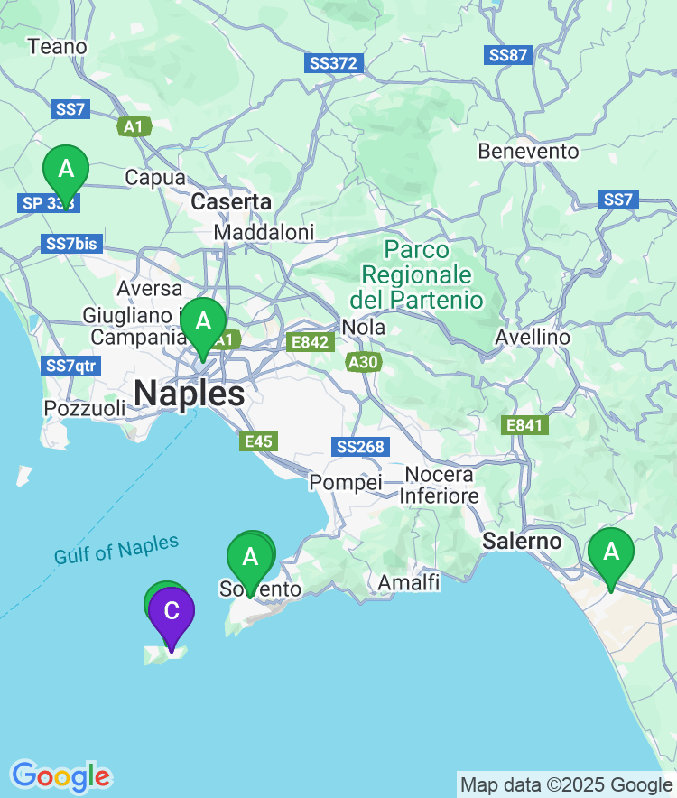 Capri Available Airport Options