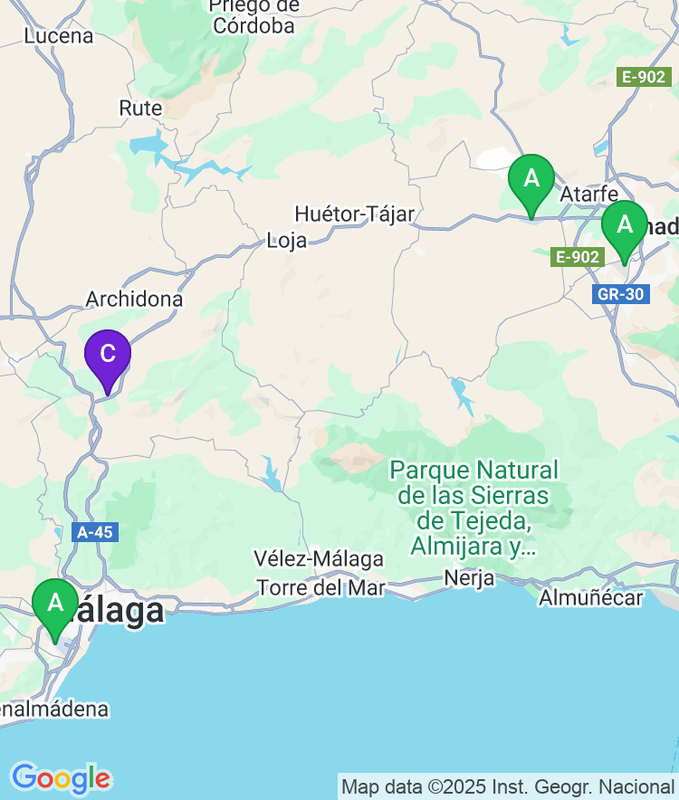 Malaga Available Airport Options