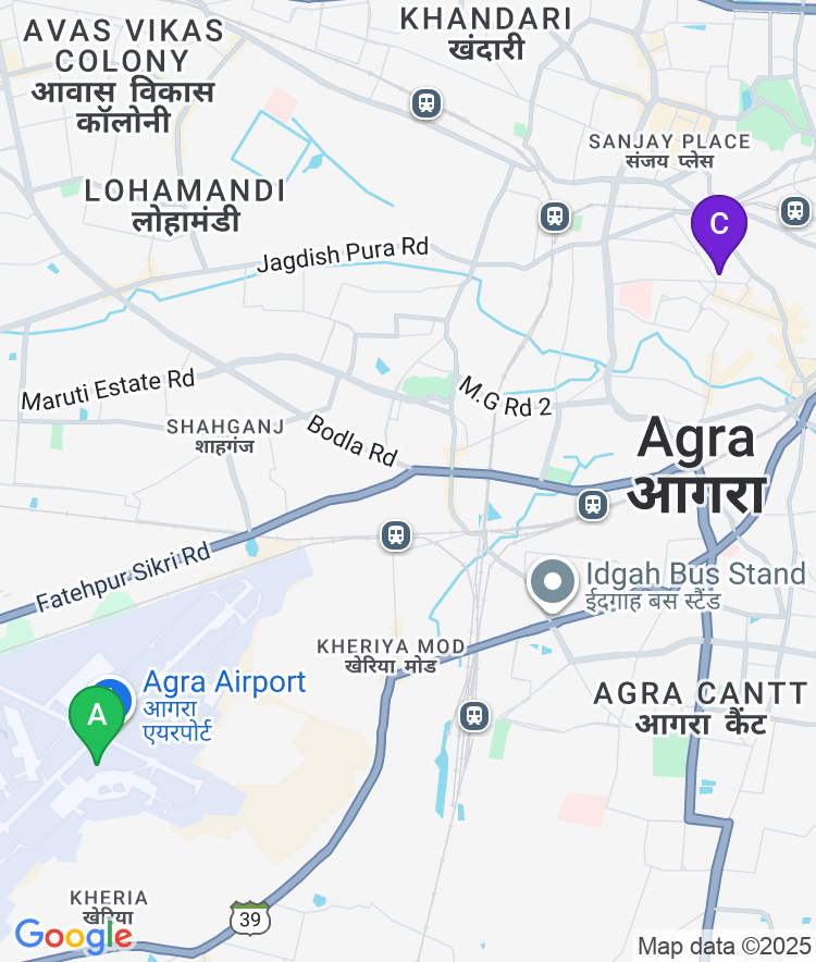 Agra Available Airport Options