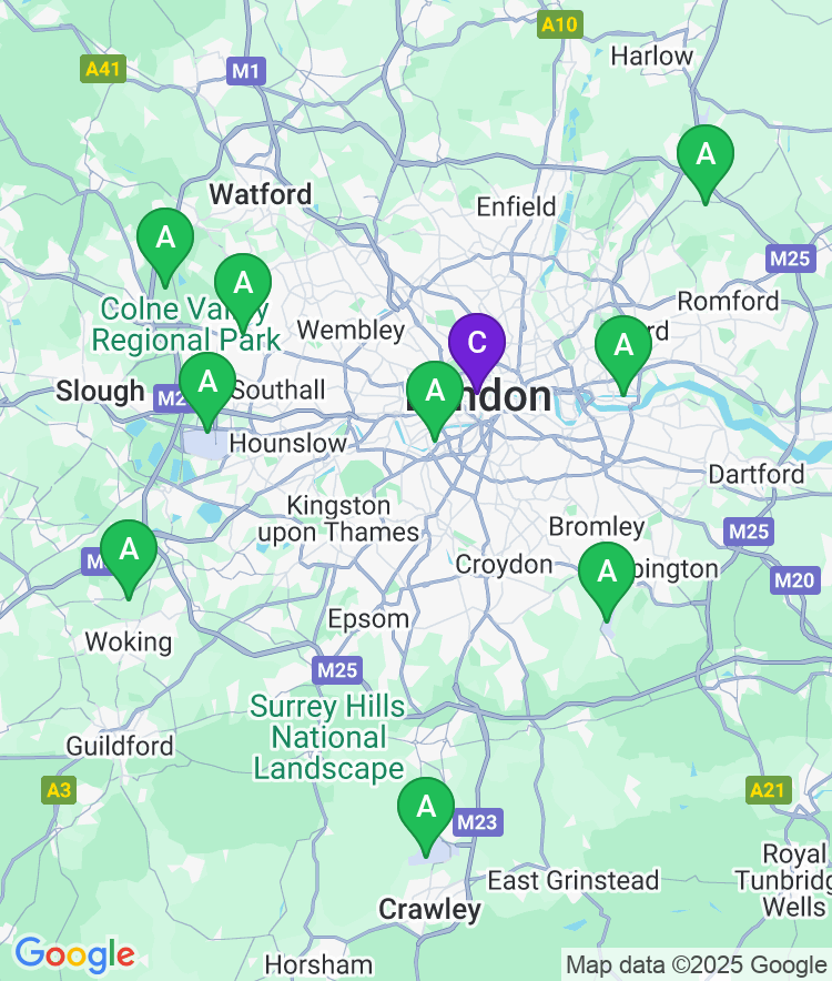 London Available Airport Options