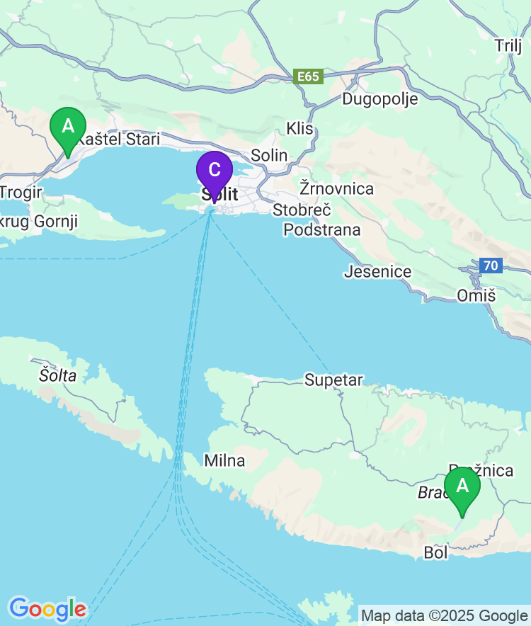 Split Available Airport Options