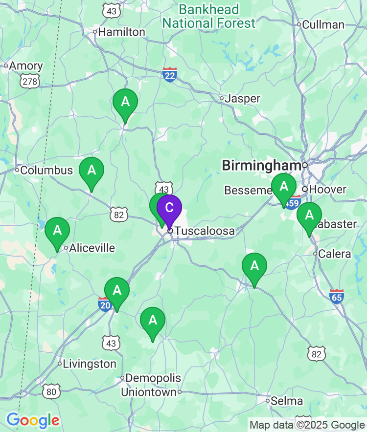 Tuscaloosa Available Airport Options