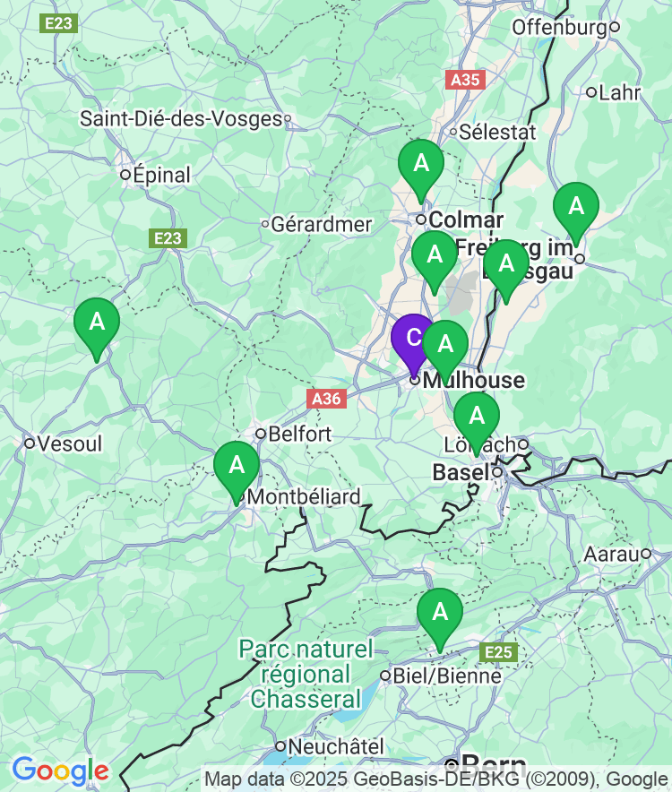 Mulhouse Available Airport Options