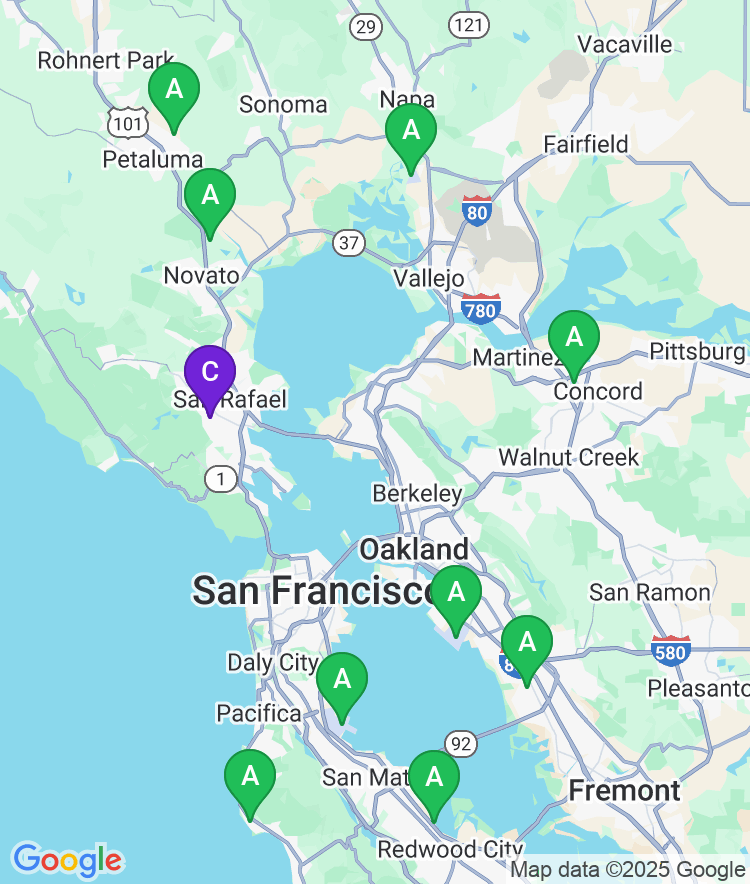 Kentfield Available Airport Options