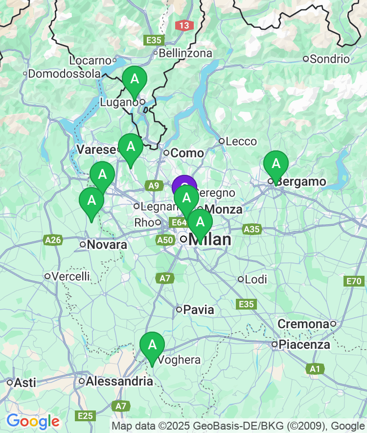 Milan Available Airport Options