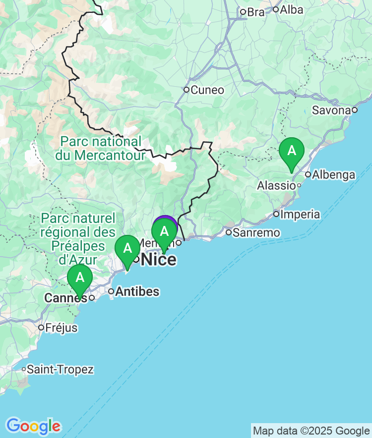 Monte Carlo Available Airport Options