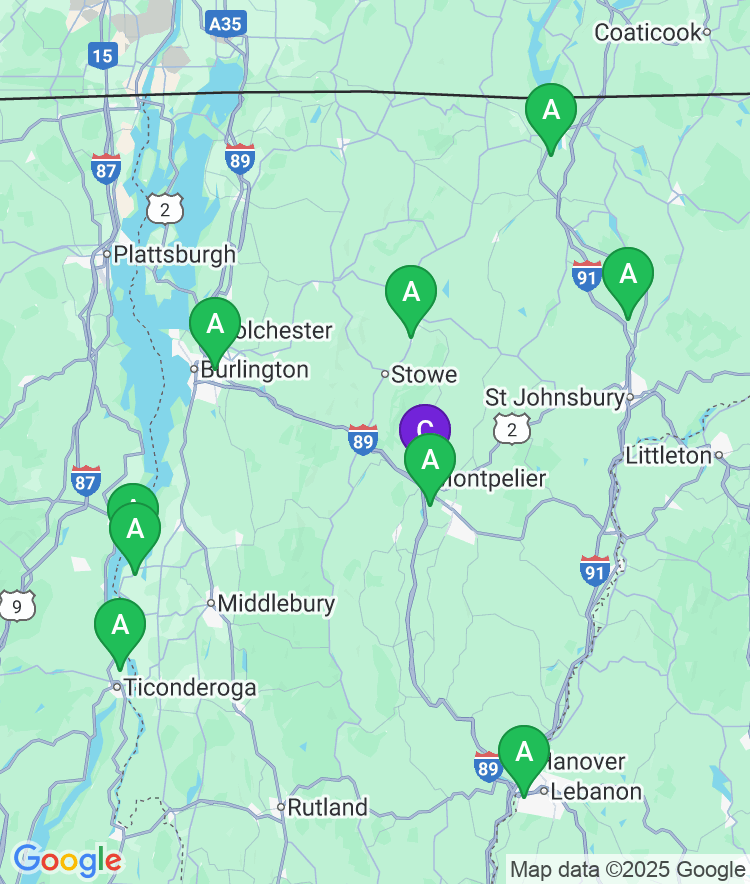 Montpelier Available Airport Options