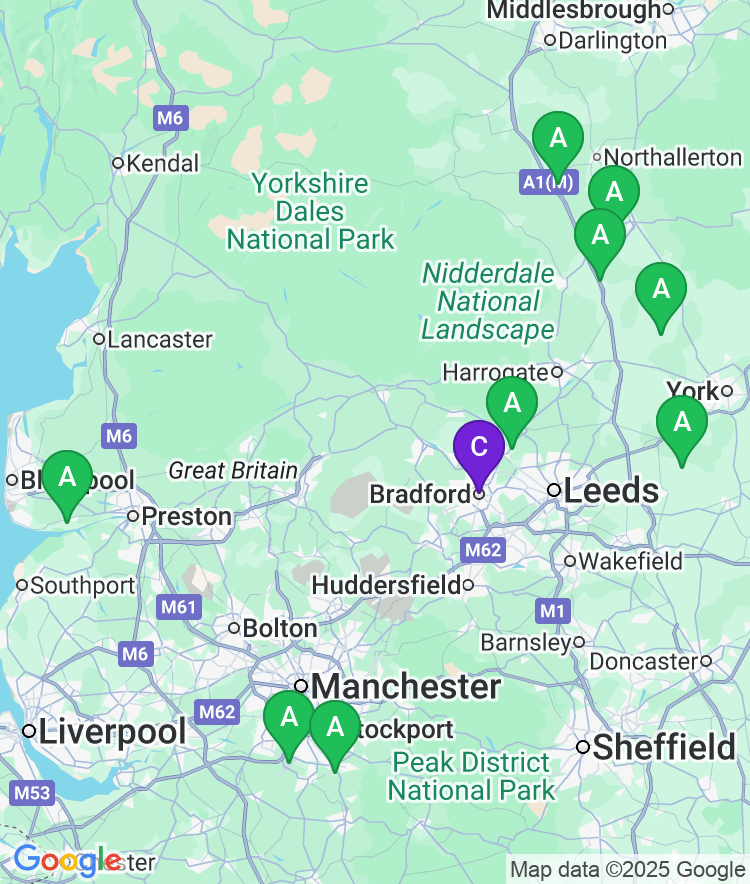 Bradford Available Airport Options