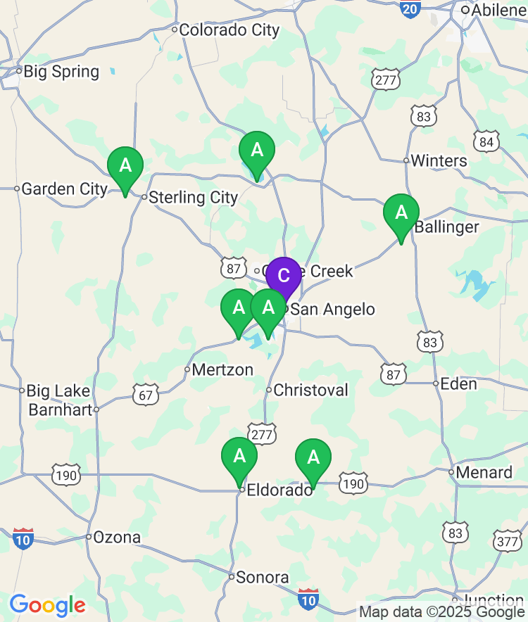 San Angelo Available Airport Options