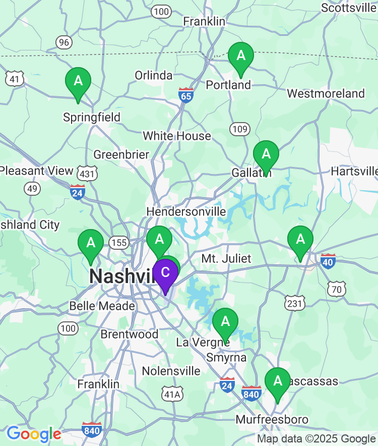 Nashville Available Airport Options